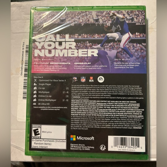Madden 24 for Xbox Series X and Xbox One